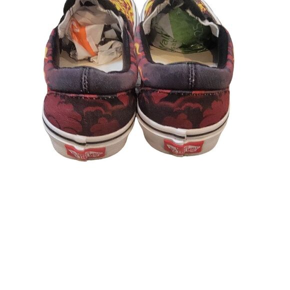 Vans Samurai Rising Slip-on Skater Shoe with Flames. Size 9.5. - Picture 6 of 15